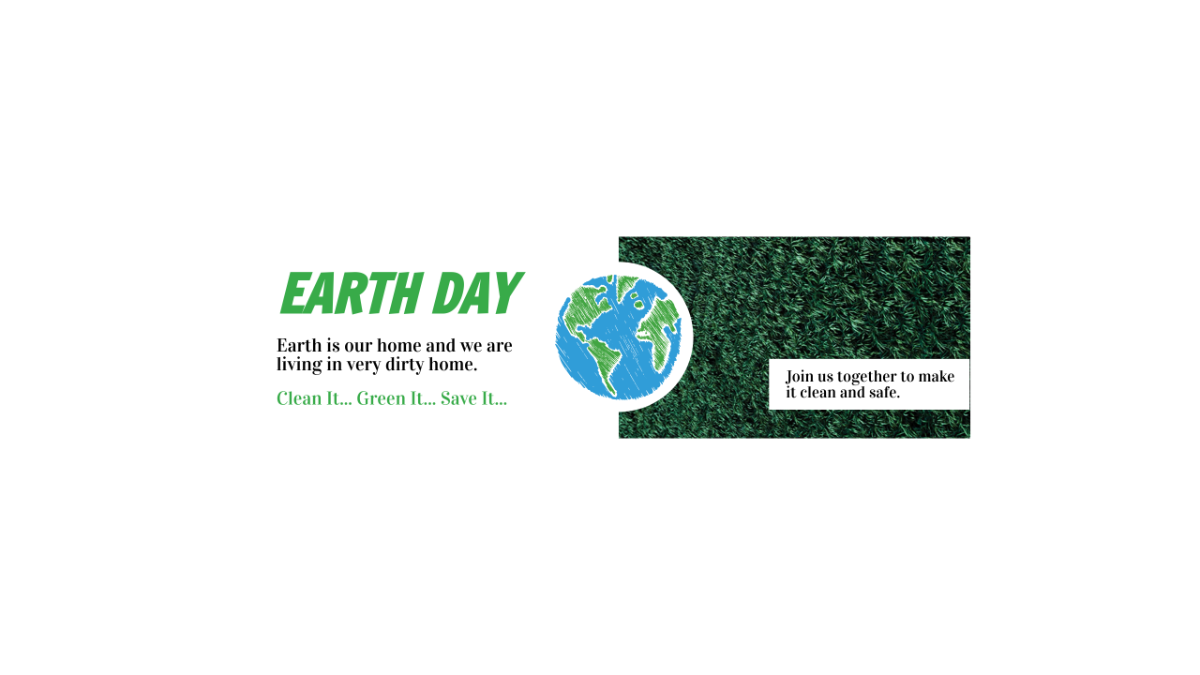 Earth Day YouTube Channel Cover