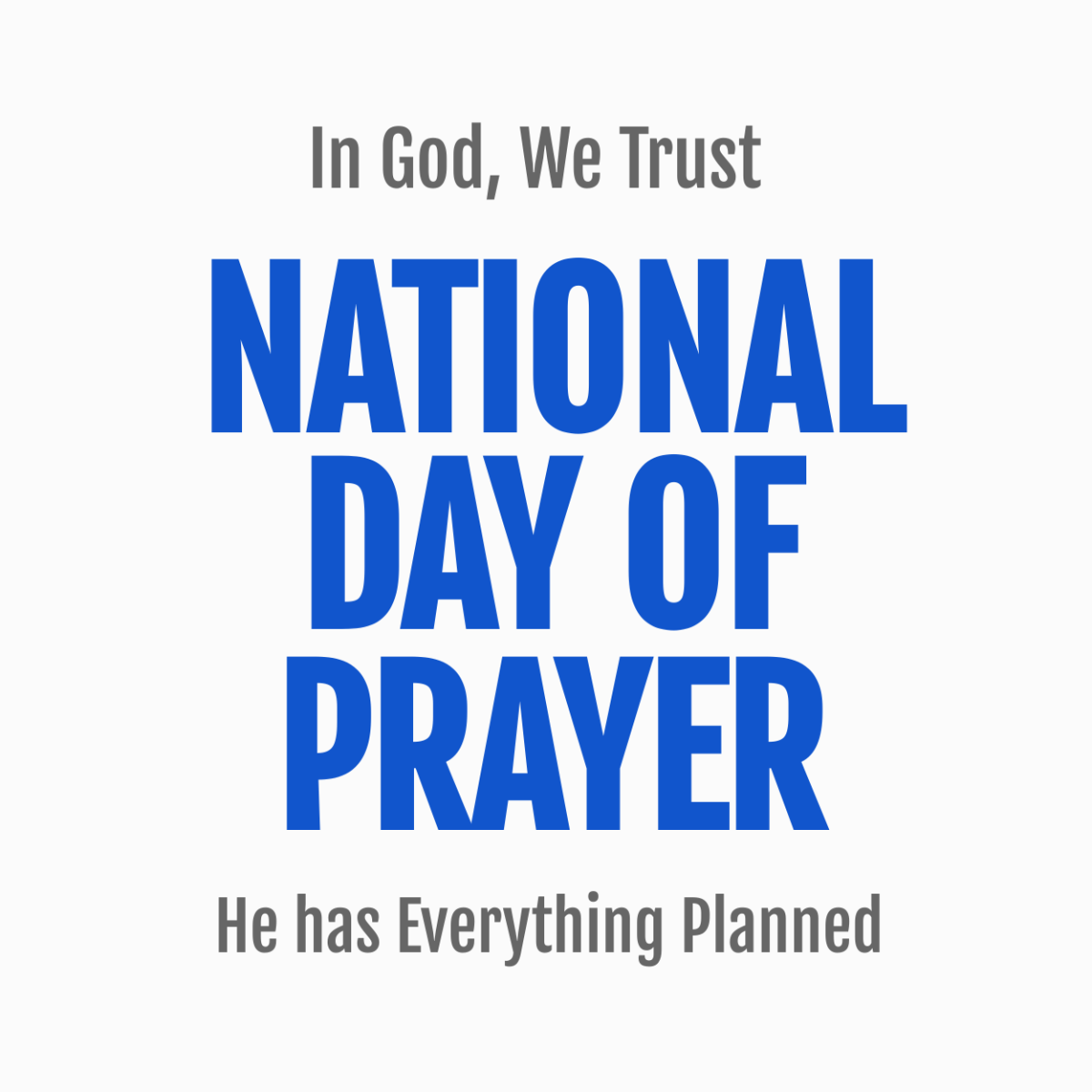 National Day of Prayer Google Plus Header Photo Template