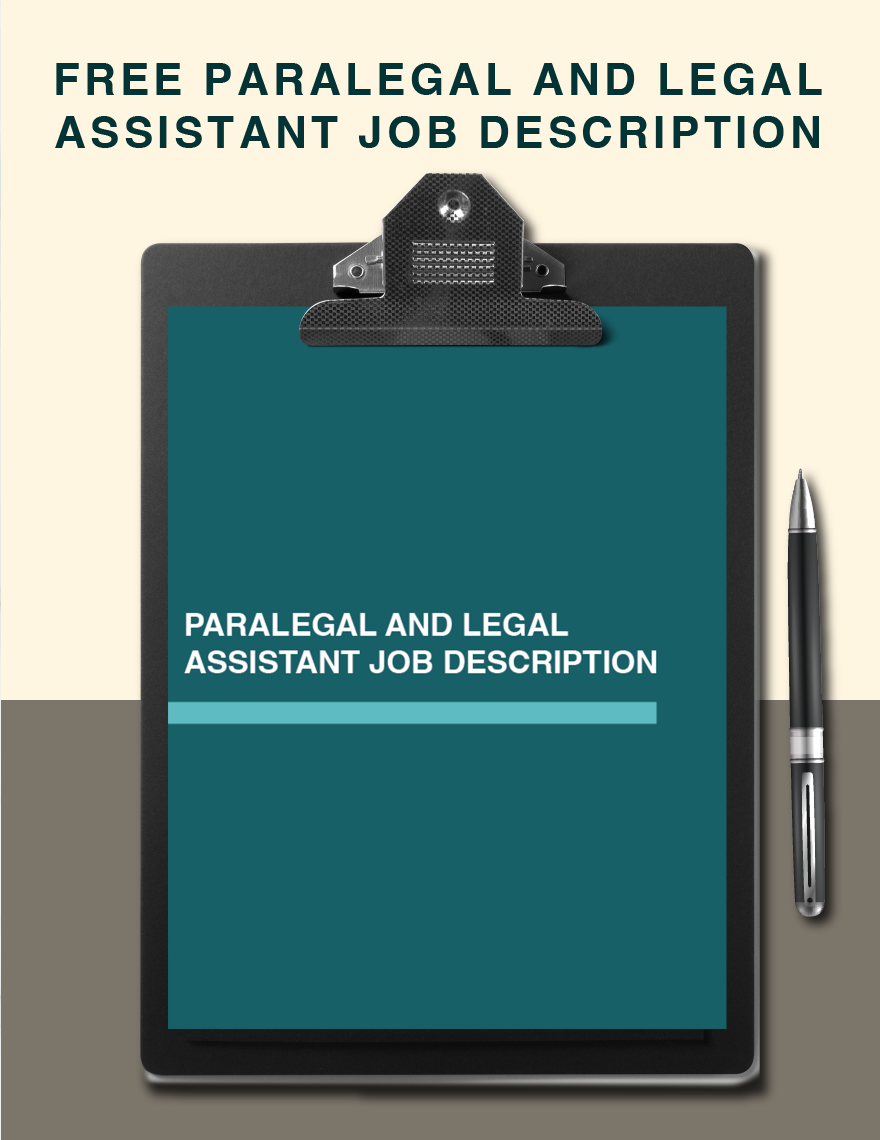 Teacher Job Description Word Templates Design Free Download Template