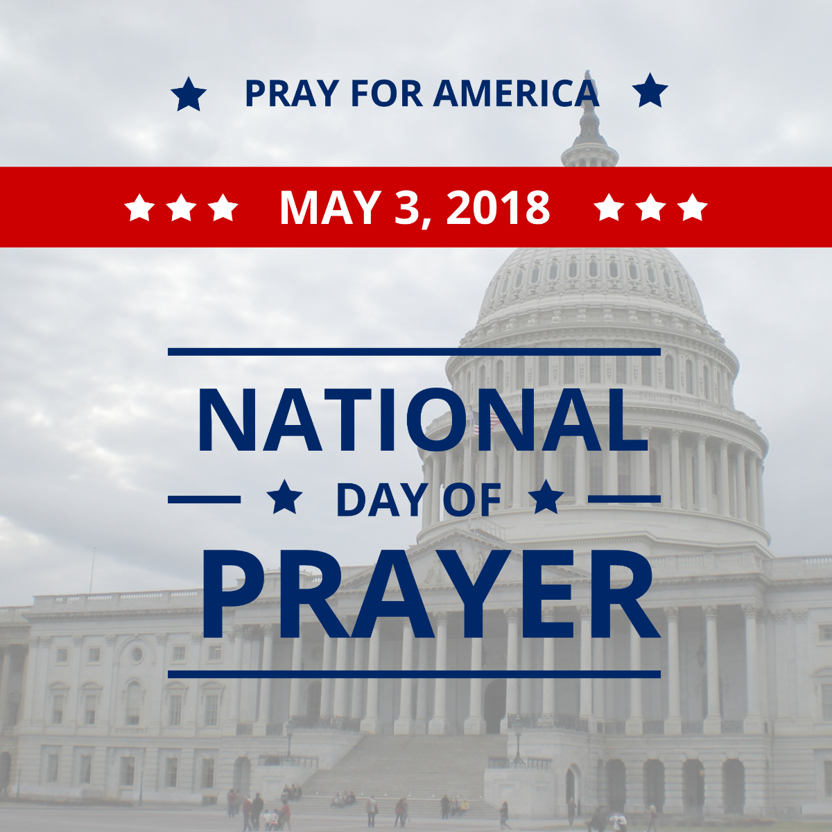 National Day of Prayer Instagram Post Template