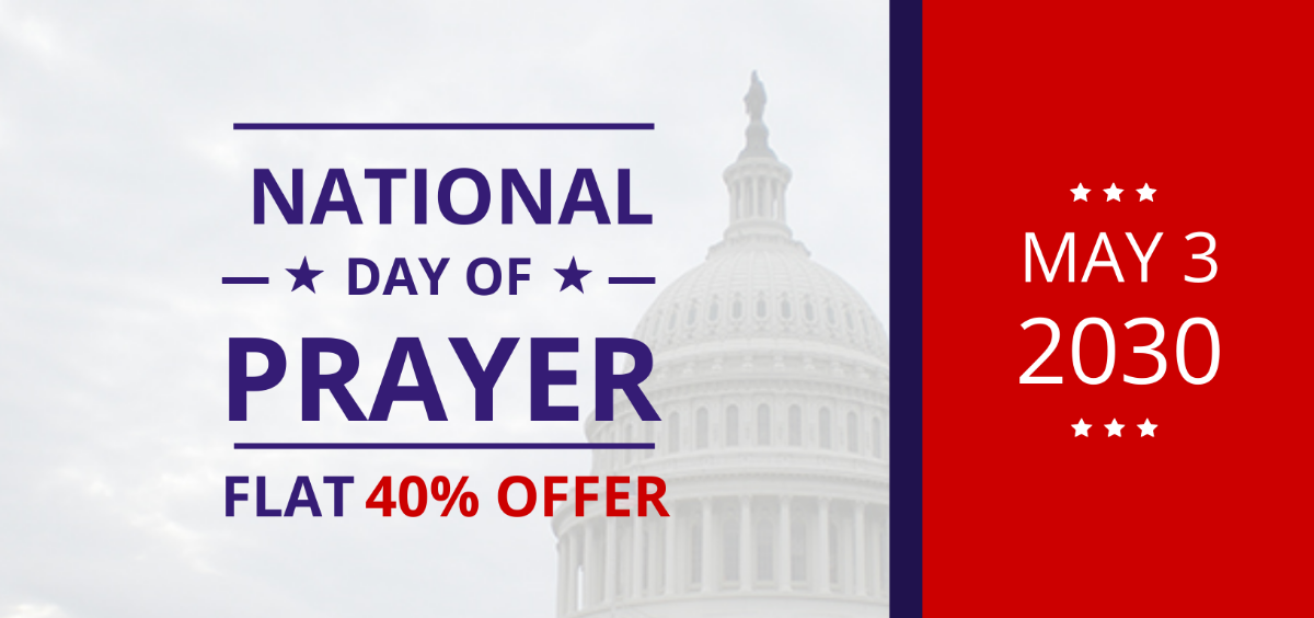 National Day of Prayer Voucher Template