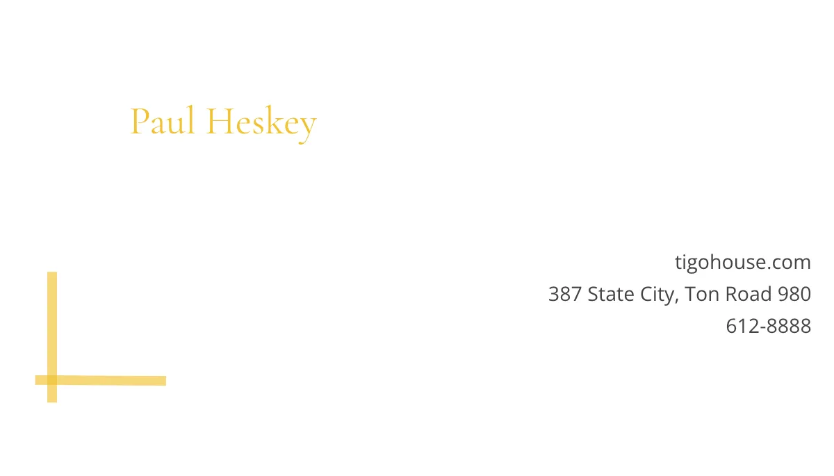 Free Simple Restaurant Business Card Template to Edit Online