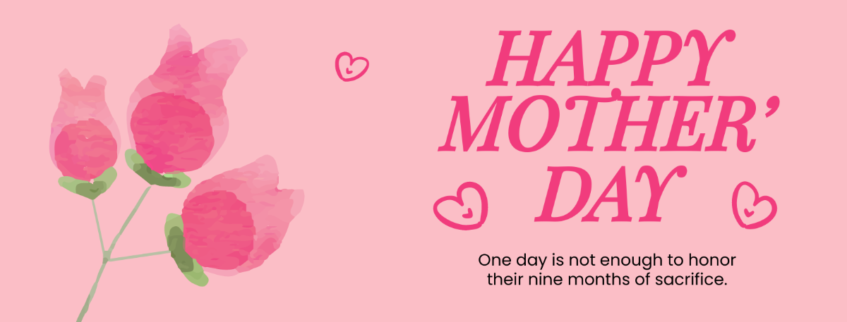 Mother's Day Facebook Cover Template