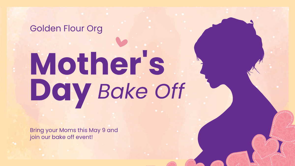 Mother's Day Facebook Event Cover Template
