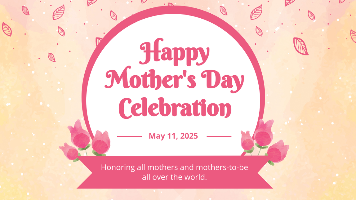 Mother's Day YouTube Video Thumbnail Template