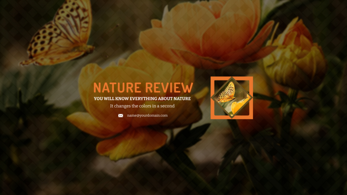 Nature Channel Art Template