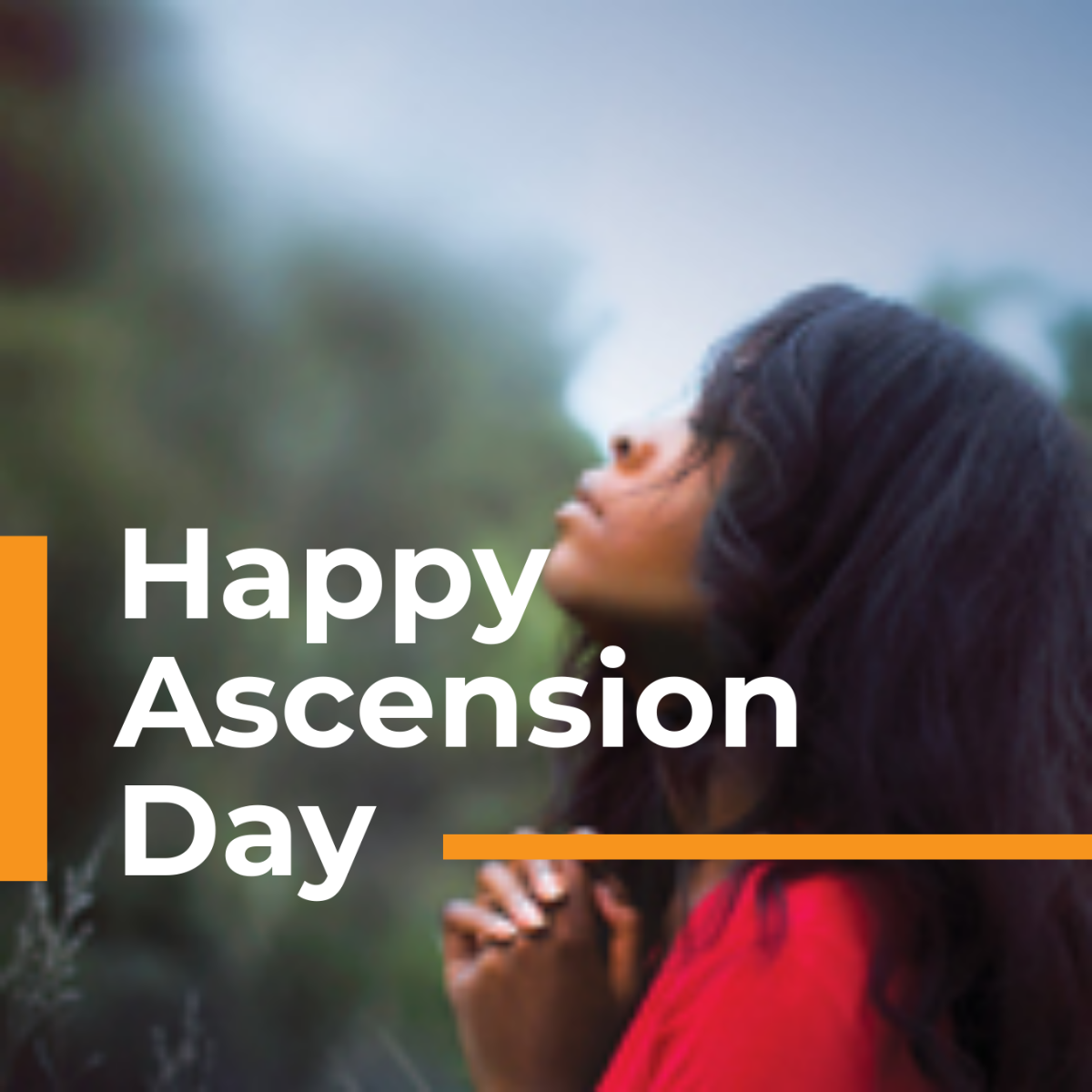 Free Ascension Day Facebook Profile Photo Template