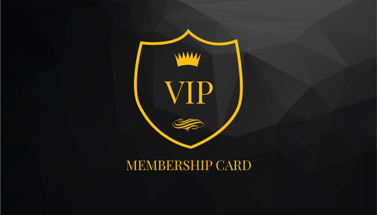 Club Membership Card Template - Edit Online & Download