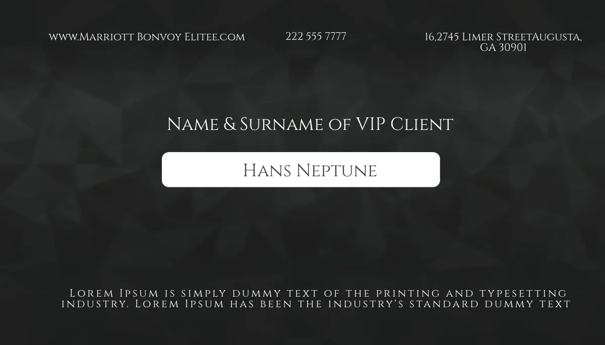 Free Member Card Template to Edit Online