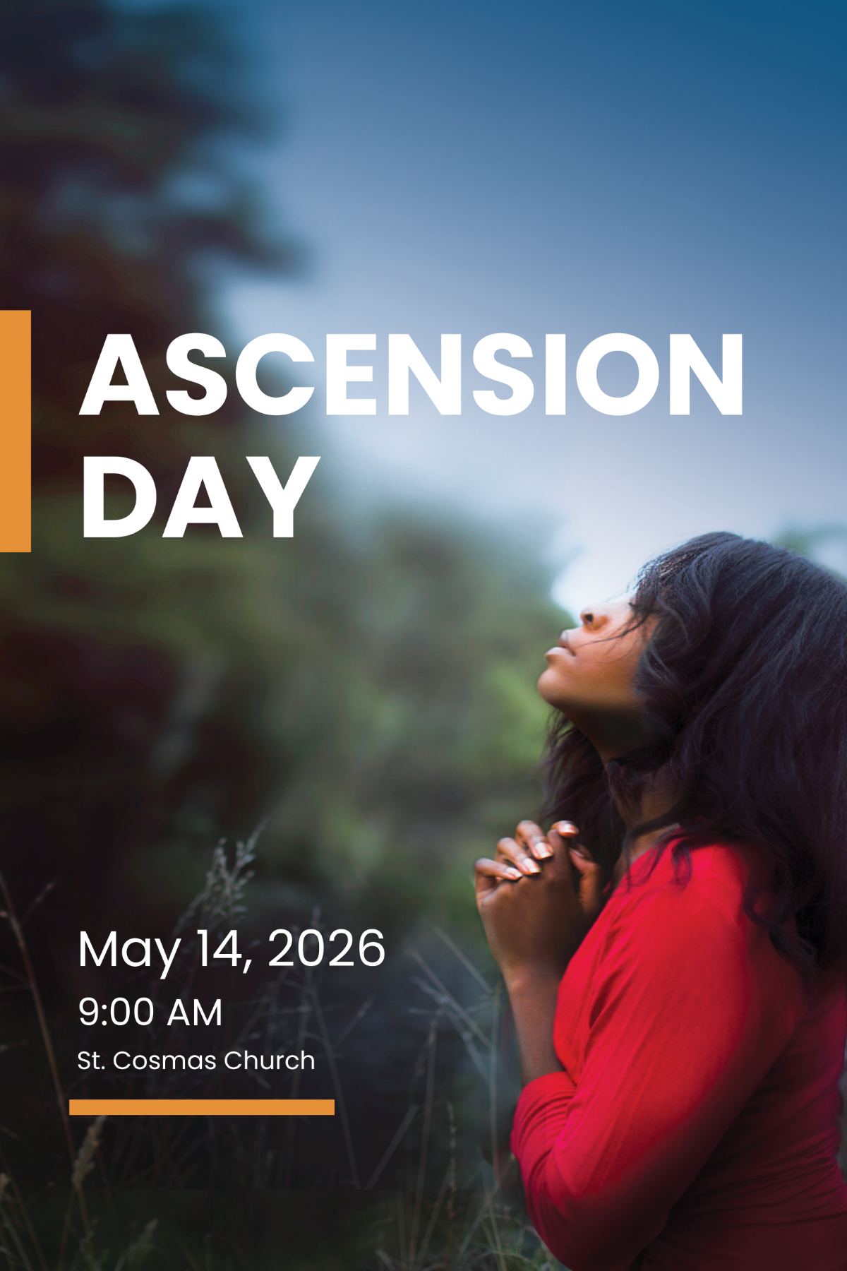 Ascension Day Tumblr Post Template