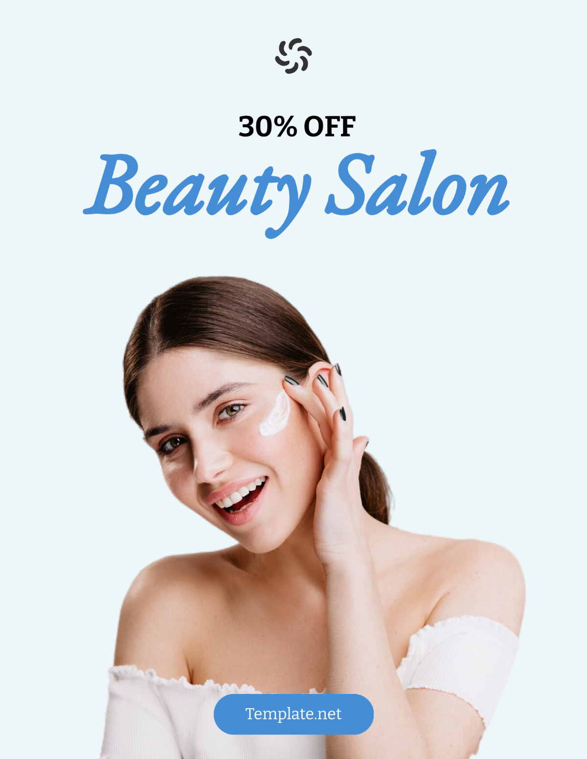 Basic Beauty Salon Flyer Template