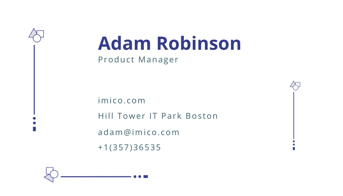 Free Tech Start-up Business Card Template to Edit Online
