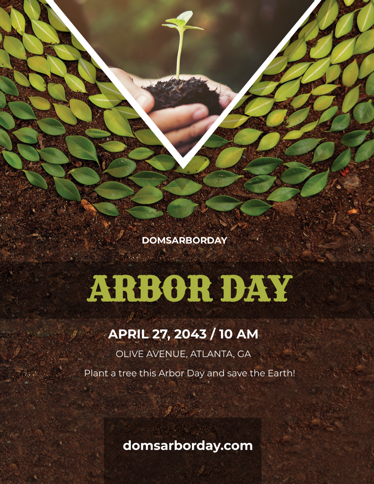 Arbor Day Flyer Template