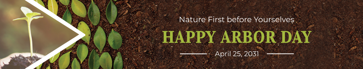 Free Arbor Day Google Plus Cover Template