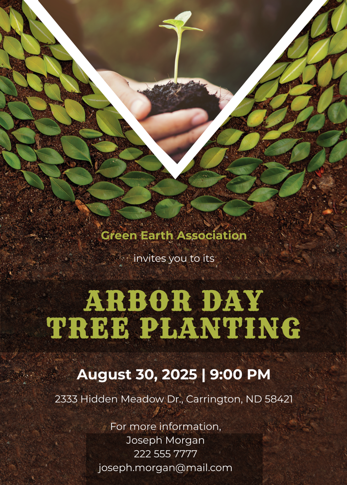 Arbor Day Invitation Template - Edit Online & Download