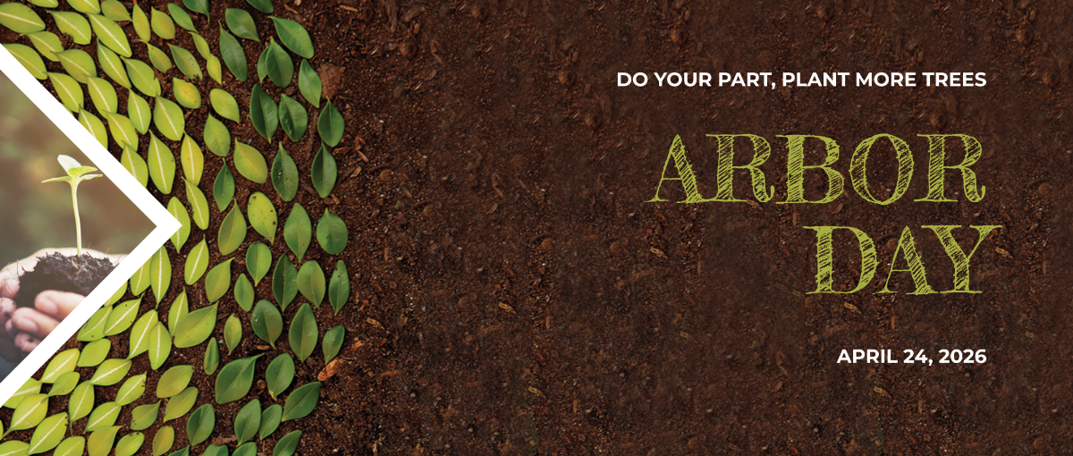 Arbor Day LinkedIn Profile Banner Template