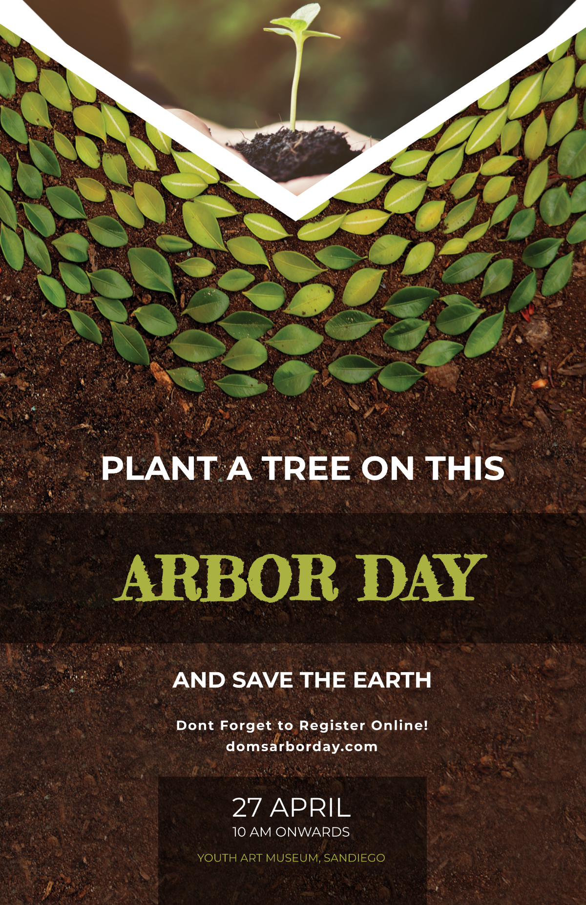 Arbor Day Poster Template