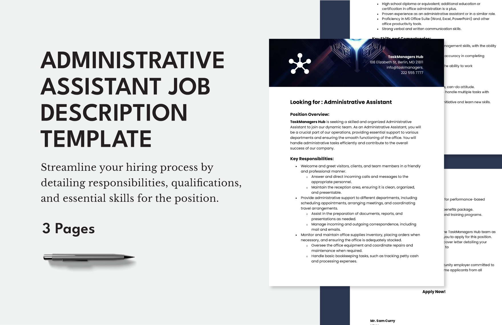 administrative-assistant-job-description