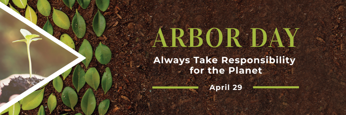 Free Arbor Day Twitter Header Cover Template