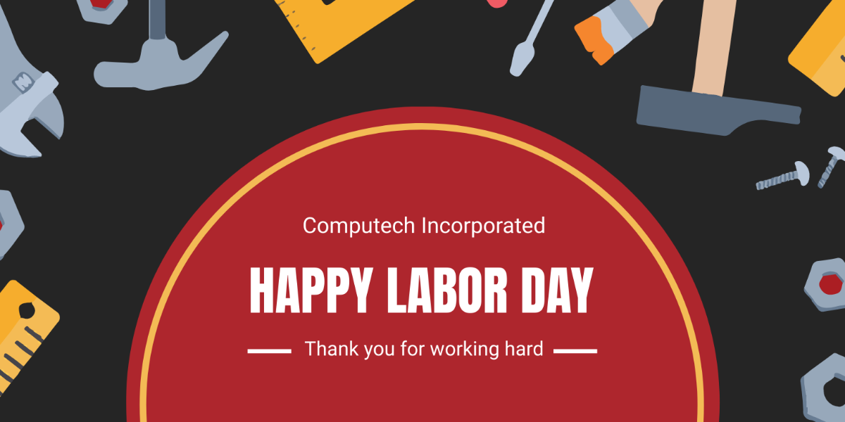 Labor Day LinkedIn Company Cover