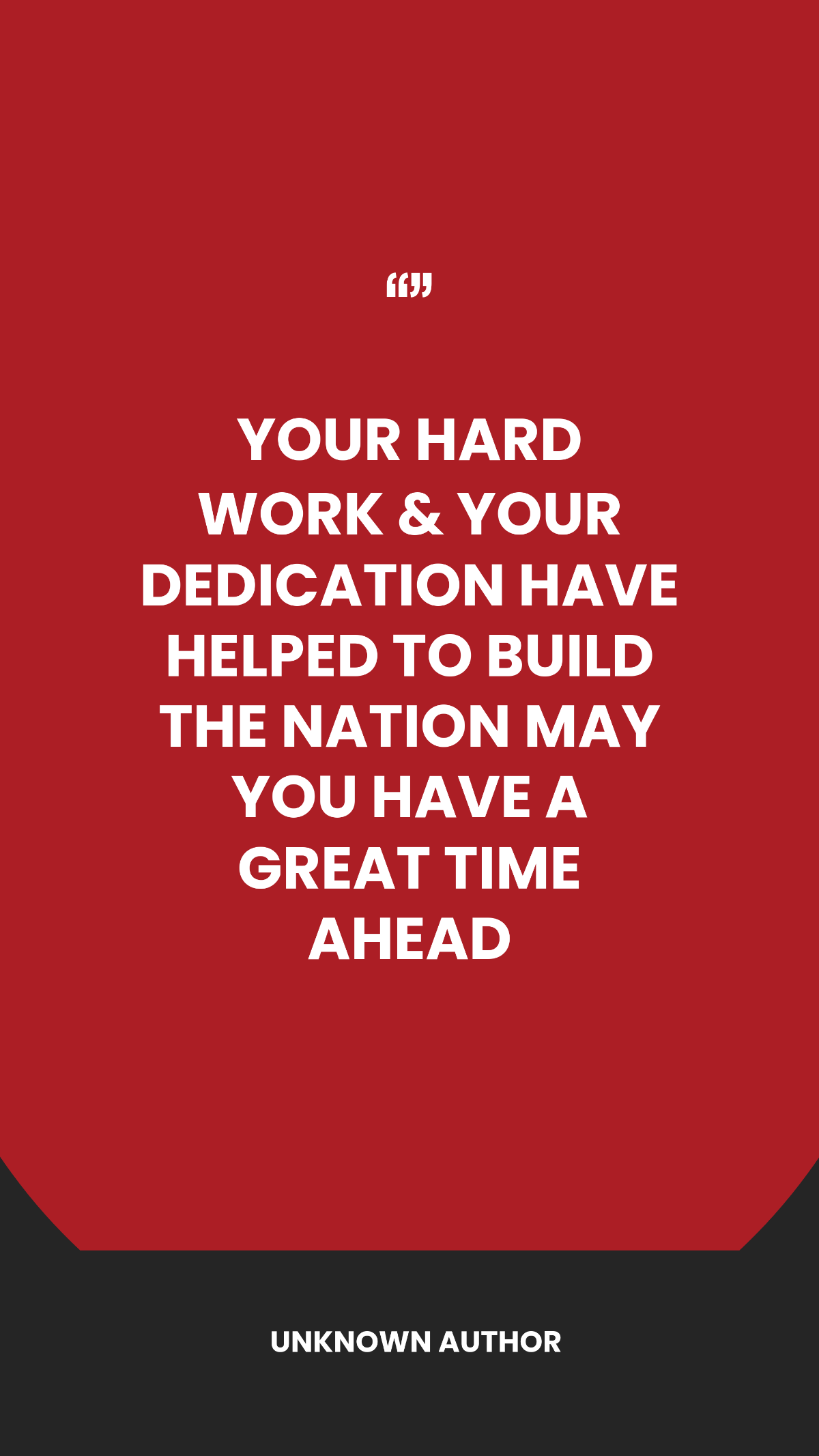 Free Labor Day Quote Template to Edit Online
