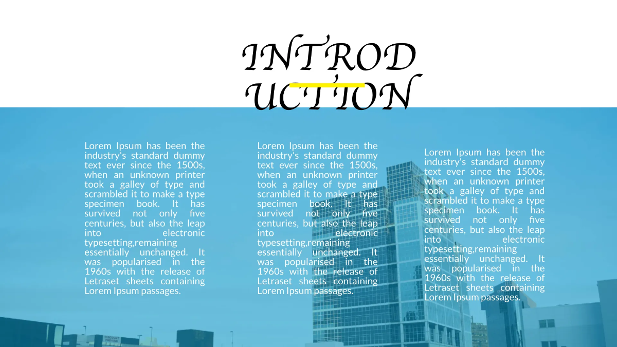 Free Simple Business Presentation Template to Edit Online