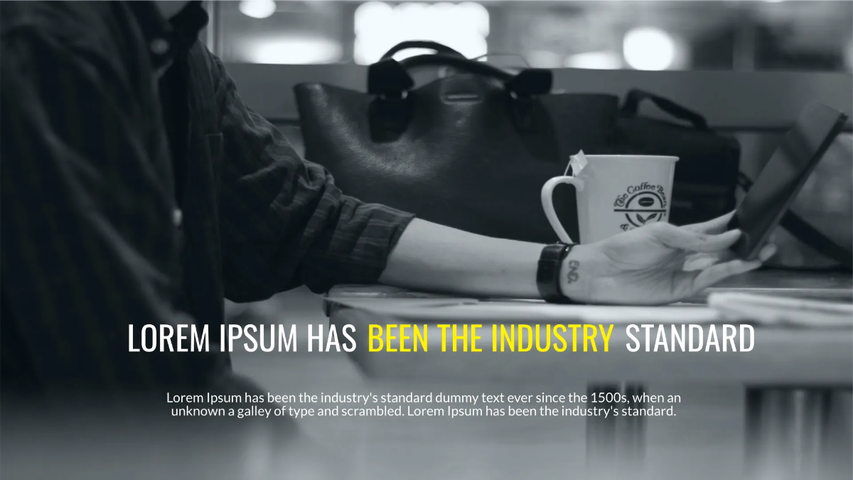 Free Simple Business Presentation Template to Edit Online