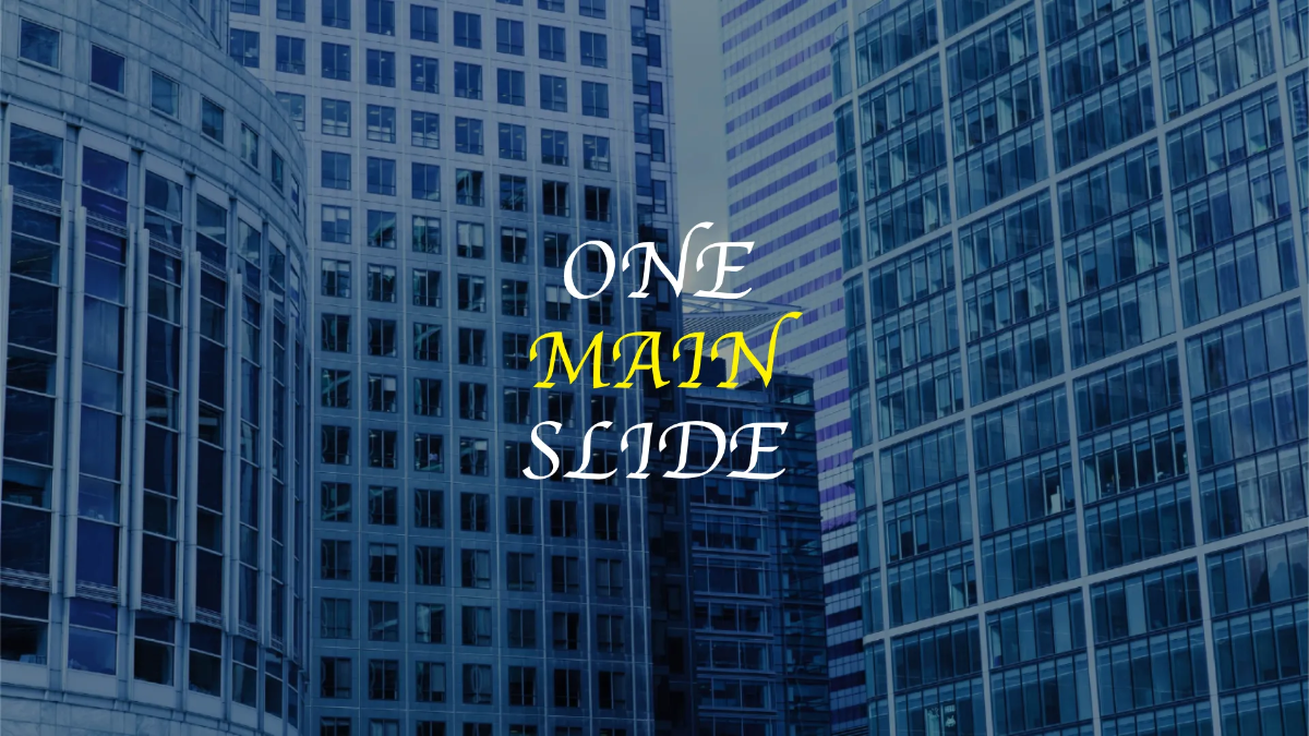 Free Simple Business Presentation Template to Edit Online