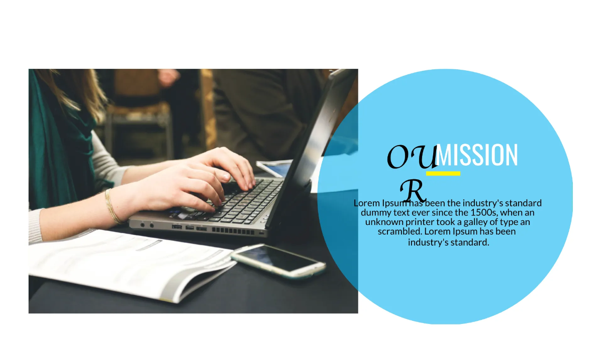 Free Simple Business Presentation Template to Edit Online