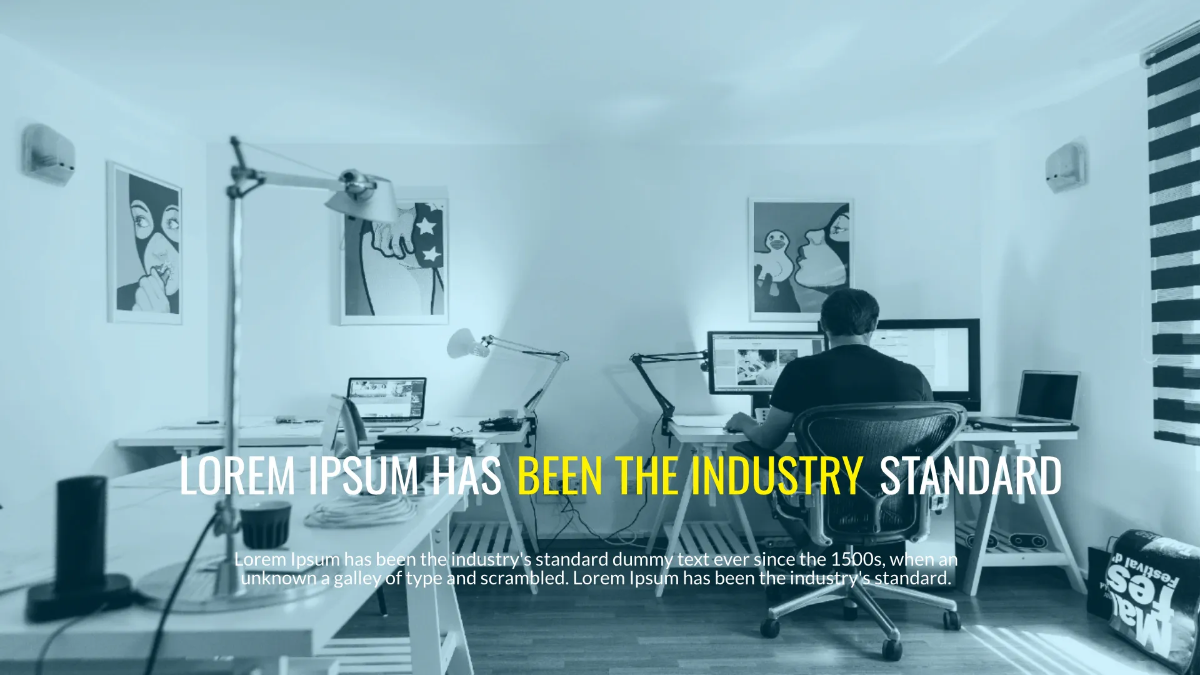 Free Simple Business Presentation Template to Edit Online