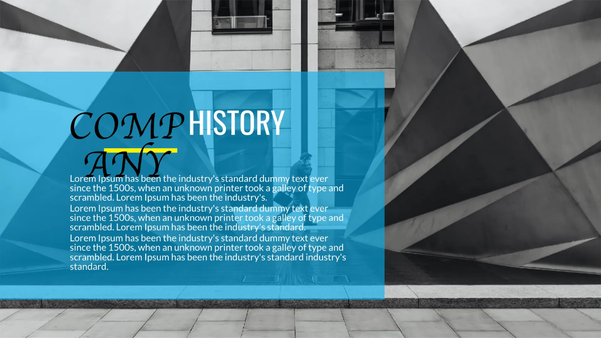 Free Simple Business Presentation Template to Edit Online