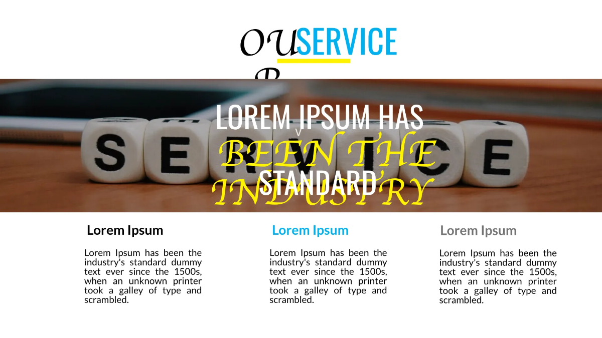 Free Simple Business Presentation Template to Edit Online