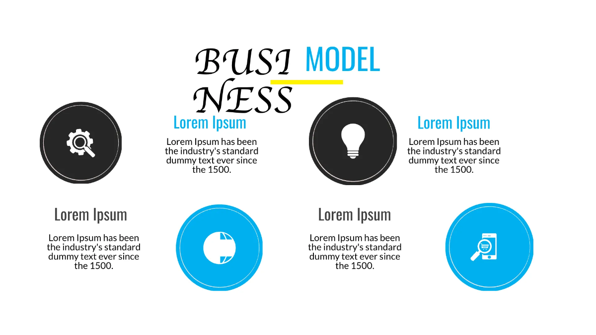 Free Simple Business Presentation Template to Edit Online