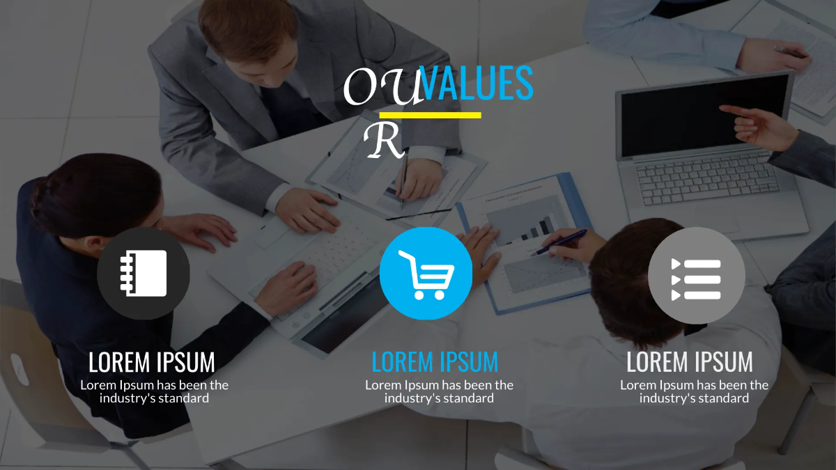 Free Simple Business Presentation Template to Edit Online