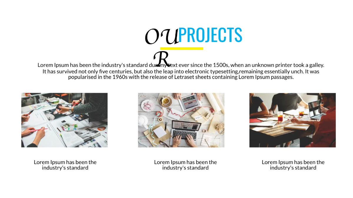 Free Simple Business Presentation Template to Edit Online