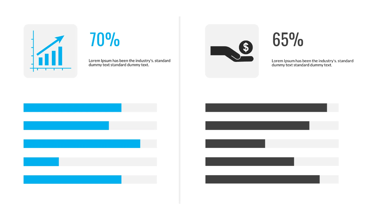 Free Simple Business Presentation Template to Edit Online
