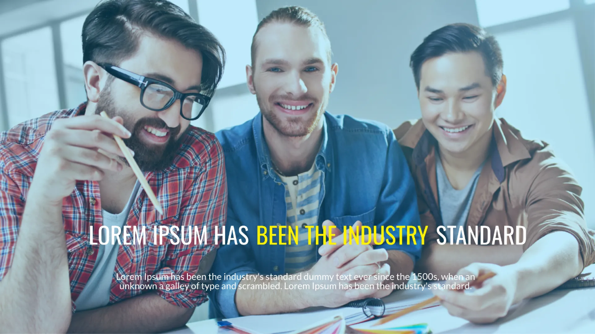 Free Simple Business Presentation Template to Edit Online