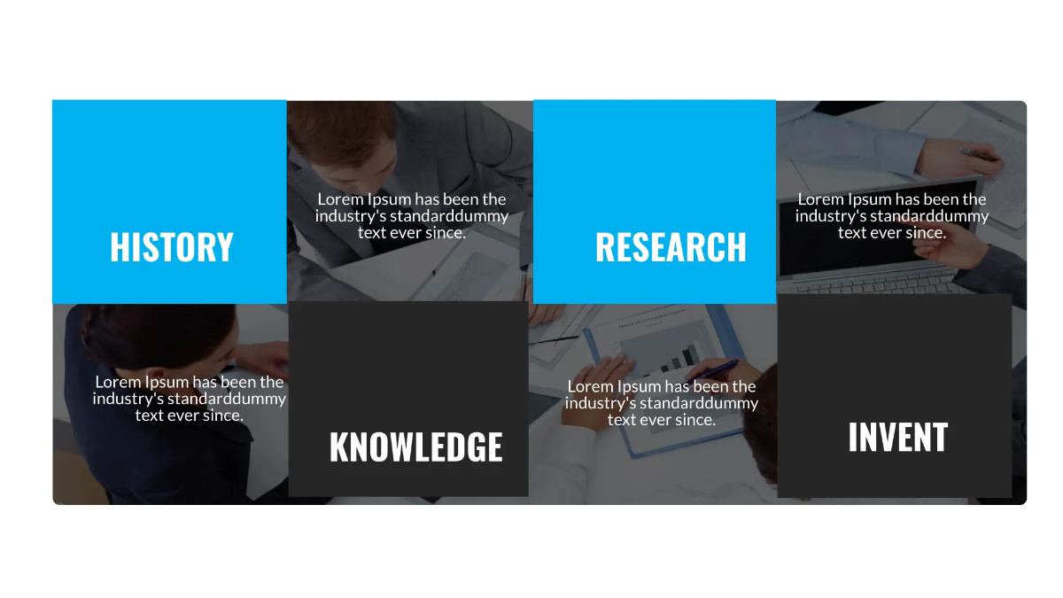 Free Simple Business Presentation Template to Edit Online