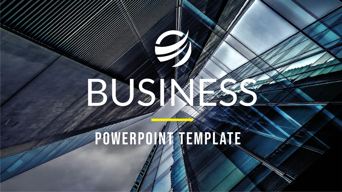 Simple Business Presentation Template
