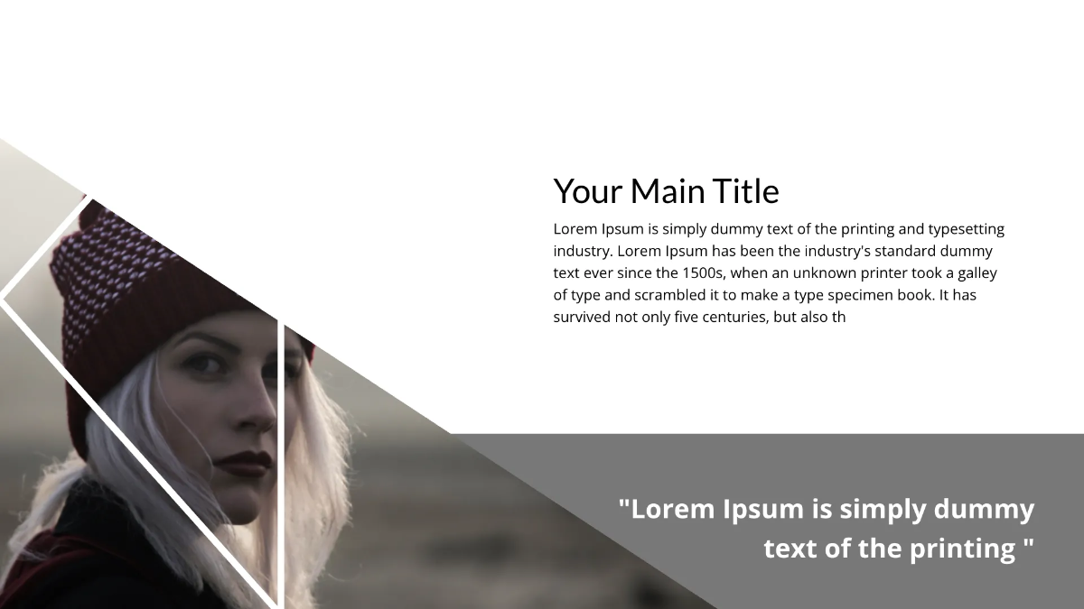 Free Business Powerpoint Presentation Template to Edit Online