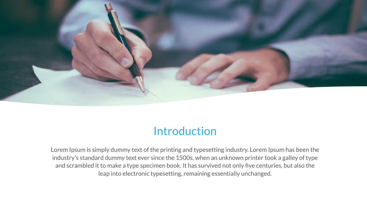 Free Dashboard Presentation Template to Edit Online