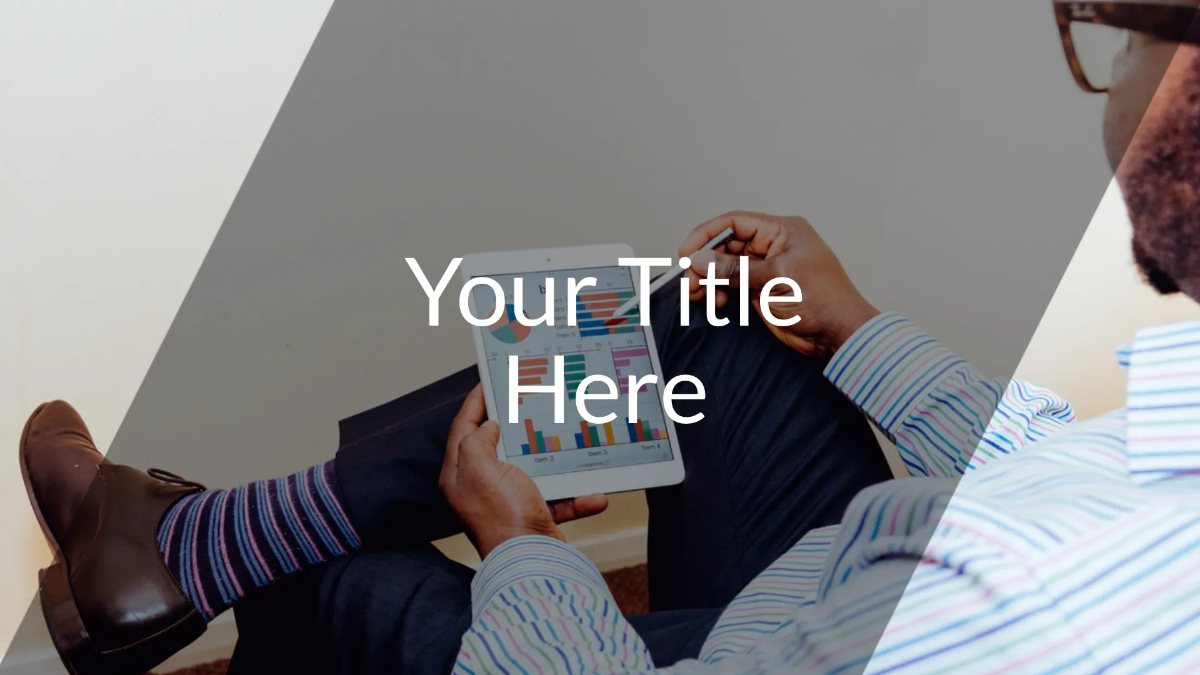 Free Dashboard Presentation Template to Edit Online