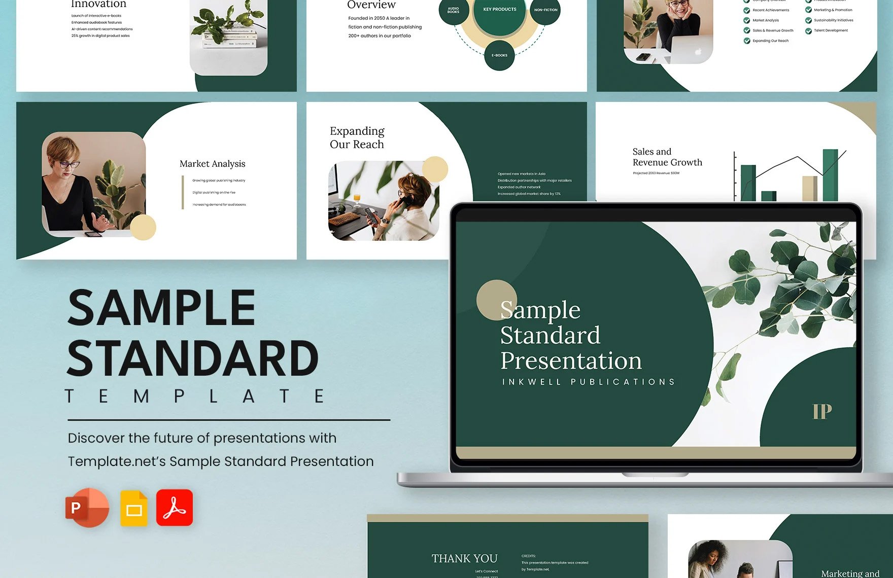 Free Sample Standard Template in PDF, PowerPoint, Google Slides