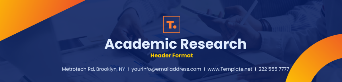 Academic Research Header Format
