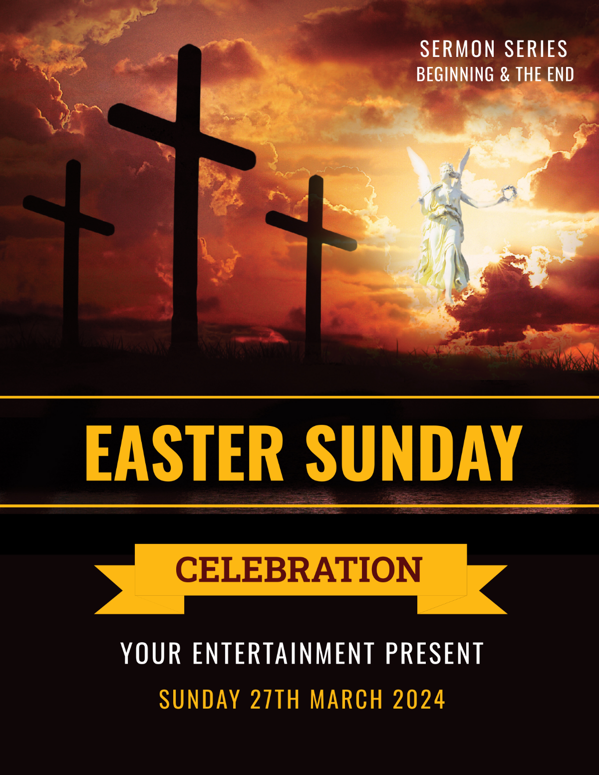 Easter Sunday Church Template