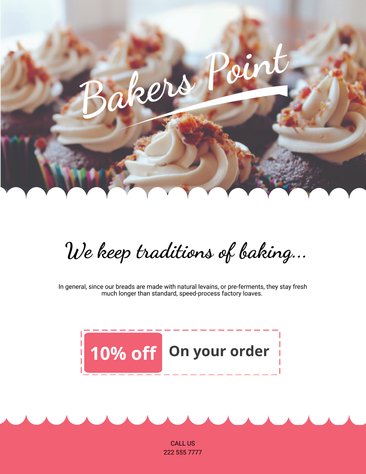 Bakes Point Flyer Template