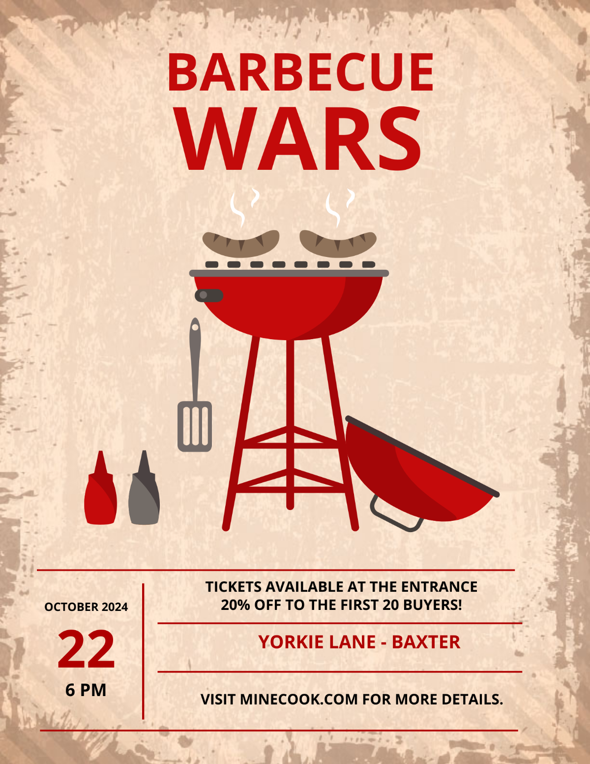 BBQ Wars Flyer