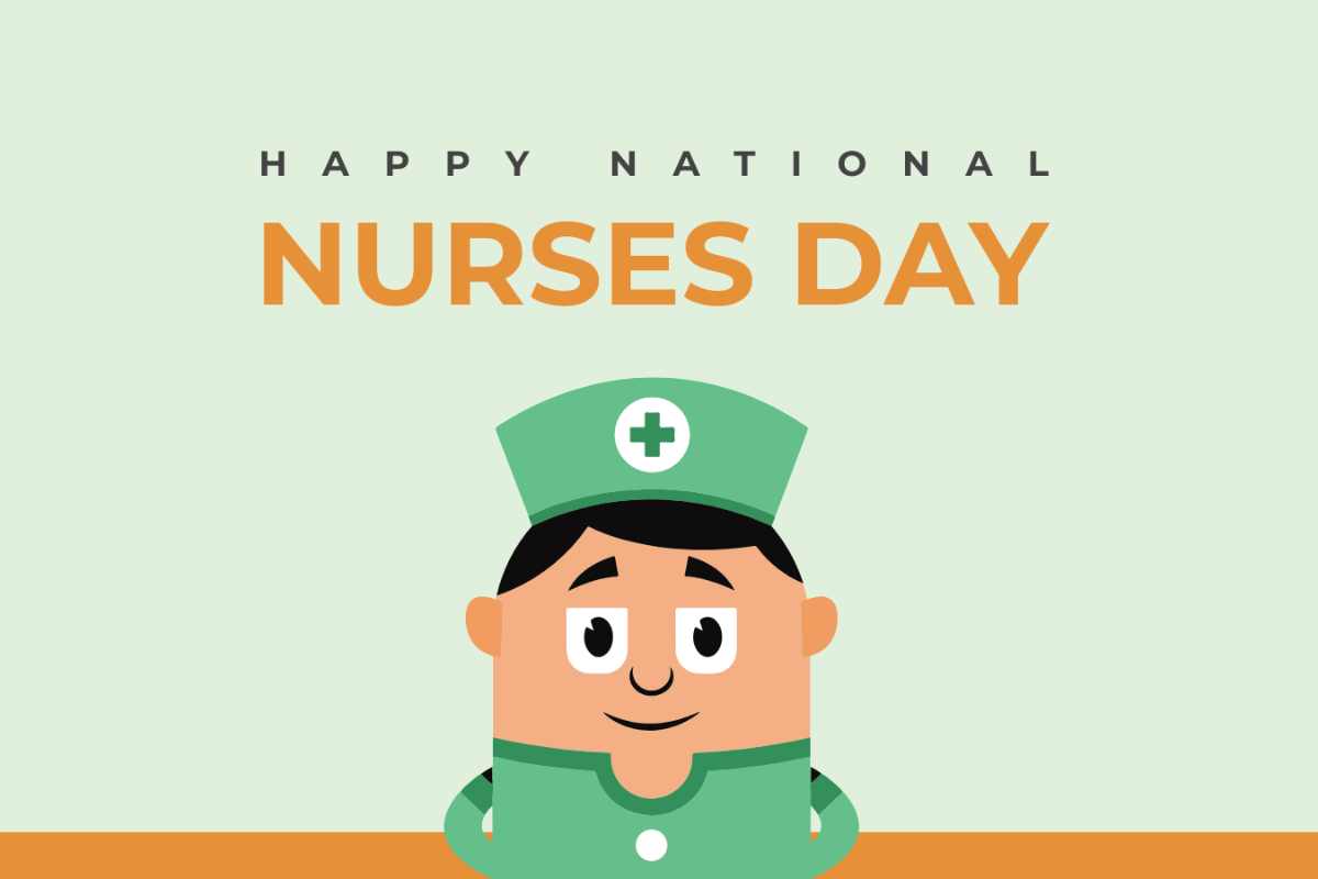Nurses Day Pinterest Board Cover Template