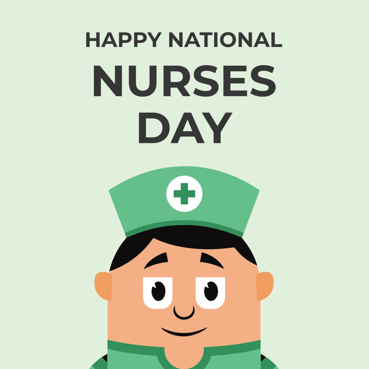 Nurses Day Pinterest Profile Photo Template