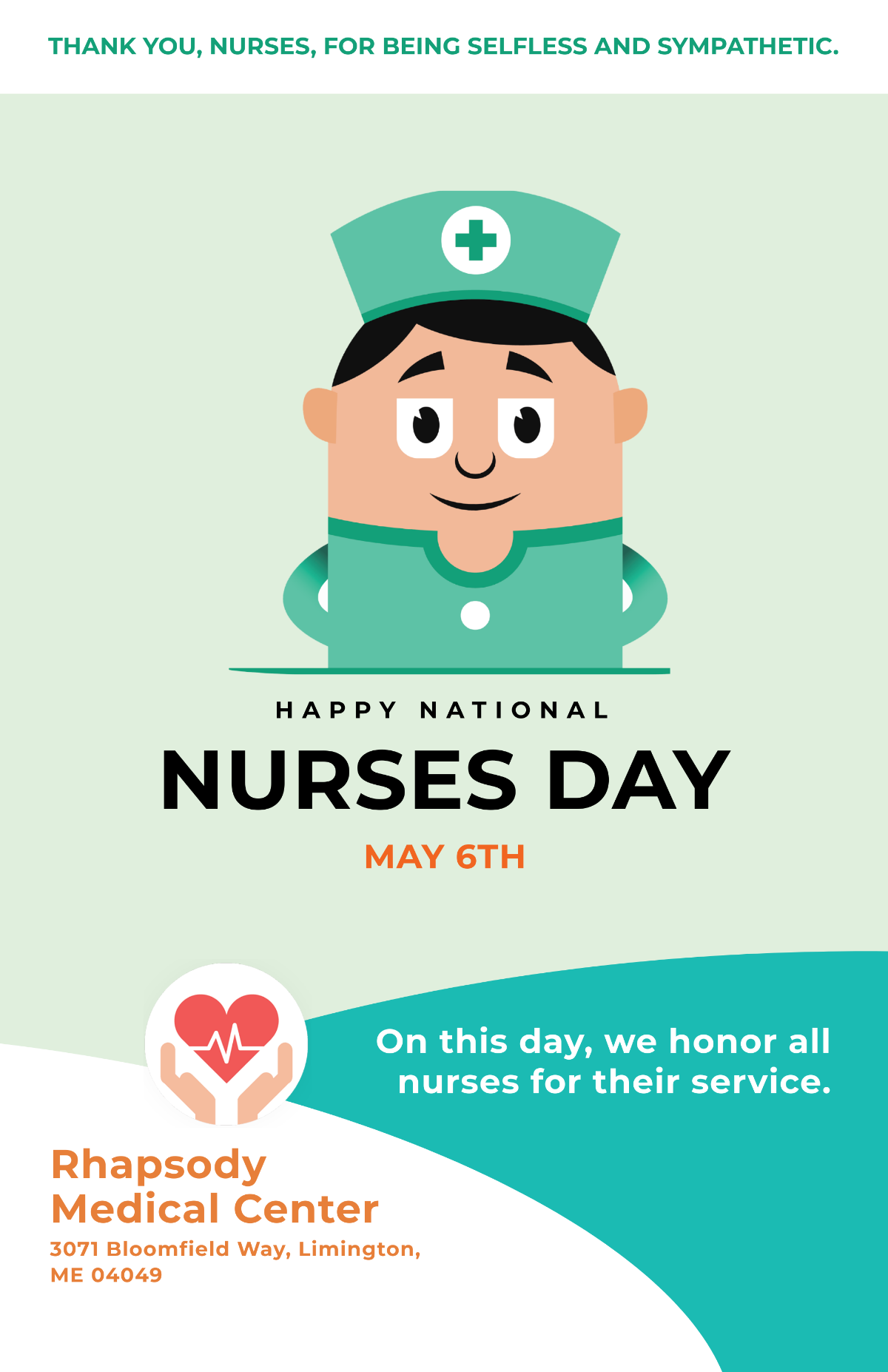 Nurses Day Poster Template